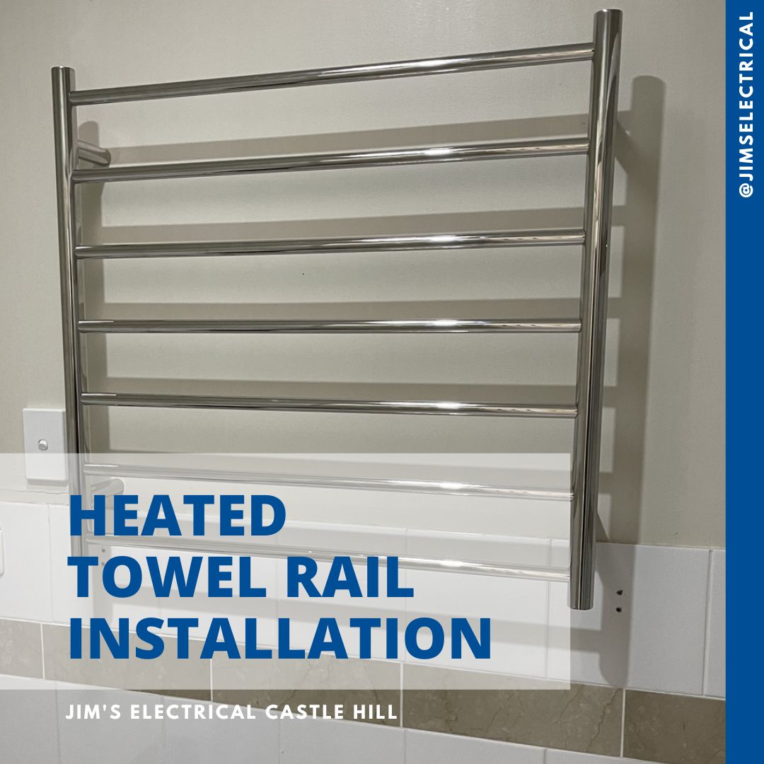 Heated Towel Rail Installation